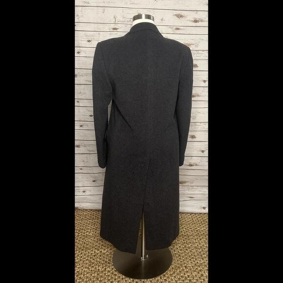 Vintage Pucci cashmere-wool double-breasted long top coat - Picture 6 of 9